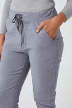 Load image into Gallery viewer, Made In Italy Magic Trousers Soft Stretch To Fit With Adjustable Waist
