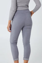 Load image into Gallery viewer, Made In Italy Magic Trousers Soft Stretch To Fit With Adjustable Waist
