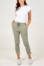 Load image into Gallery viewer, Made In Italy Magic Trousers Soft Stretch To Fit With Adjustable Waist
