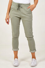 Load image into Gallery viewer, Made In Italy Magic Trousers Soft Stretch To Fit With Adjustable Waist
